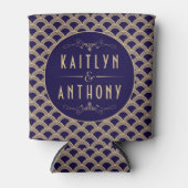 ヴィンテージ1920年代アールデコギャツビー結婚ズコレクション 缶クーラー (正面)