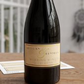 ヴィンテージ1920年代スペークアシーDIY結婚のワインラベル 長方形シール