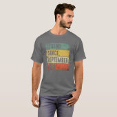 ヴィンテージ1920年9月100誕生日ギフト10 Tシャツ (正面フル)