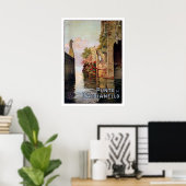 ヴィンテージ1920湖コモレノイタリアン旅行広告 ポスター (ホームオフィス)