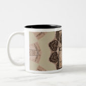 ヴィンテージ1920sアールデコパンフレット表紙 ツートーンマグカップ (左)