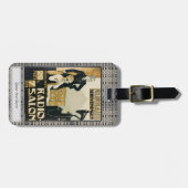 ヴィンテージ1920sオランダ無線サロンのカスタマイズ ラゲッジタグ