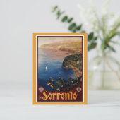 ヴィンテージ1920sソレントイタリアン旅行 ポストカード (スタンド正面)