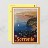 ヴィンテージ1920sソレントイタリアン旅行 ポストカード (正面/裏面)