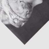 ヴィンテージ1920sフラッパーガールズポートレートティッシュペーパー 薄葉紙 (詳細)