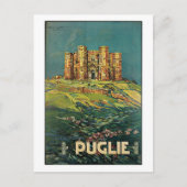 ヴィンテージ1920sプグリアイタリア旅行広告 ポストカード (正面)