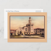 ヴィンテージ1920sホテルロリアットサンクトペテルブルクFLA ポストカード (正面/裏面)