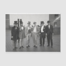 ヴィンテージ1920sメンズイントップハットティッシュペーパー 薄葉紙