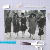 ヴィンテージ1920sレディースティッシュペーパー 薄葉紙 (クラフト)