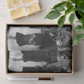 ヴィンテージ1920sレディースティッシュペーパー 薄葉紙 (ギフト)