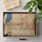 ヴィンテージ1920s最新パリのファッション 薄葉紙 (ギフト)