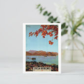 ヴィンテージ1920s湖マッジョーレイタリアンストラベル ポストカード (スタンド正面)