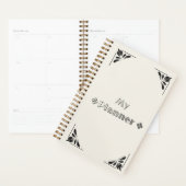 ヴィンテージ1920s見た私のプランナー毎週/毎月 プランナー手帳 (ディスプレー)