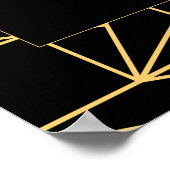 ヴィンテージ1920s art deco私たちのサイン結婚へようこそ ポスター (角)