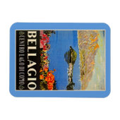 ヴィンテージ1920s Bellagio旅行イタリアン広告 マグネット (横)