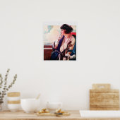 ヴィンテージ1923ゴルフプリント ポスター (キッチン)