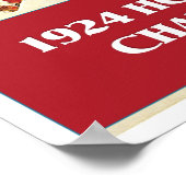 ヴィンテージ1924競馬広告 ポスター (角)