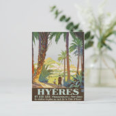 ヴィンテージ1925フランスのリビエラ – ヘイレス ポストカード (スタンド正面)