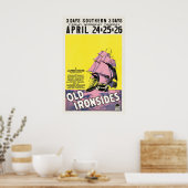 ヴィンテージ1926年静か戦争映画 ポスター (キッチン)