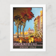 ヴィンテージ1926 Fontainbleau Avon, Station Uvale Post
