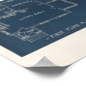 ヴィンテージ1927ハウスデザイン10A5プリントインテリア ポスター (角)