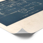 ヴィンテージ1927ハウスデザイン10A8プリントレイアウト ポスター (角)