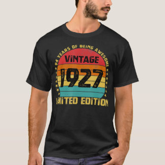 ヴィンテージ1927女性メンズ94誕生日ギフト94 Tシャツ