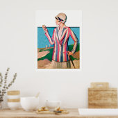 ヴィンテージ1928ゴルフプリント ポスター (キッチン)