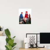 ヴィンテージ1929ゴルフプリント ポスター (ホームオフィス)