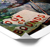 ヴィンテージ1929ゴルフプリント ポスター (角)