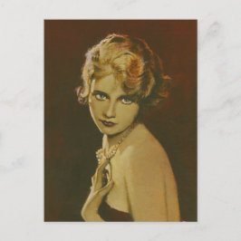 ヴィンテージ1930のファッションはがき ポストカード