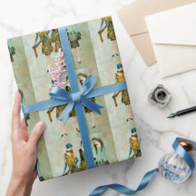 ヴィンテージ1930のファッションイラストレーション