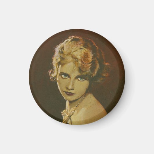 ヴィンテージ1930のファッション磁石 マグネット (正面)