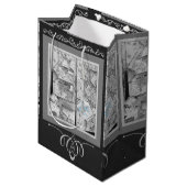 ヴィンテージ1930のベビー店の窓衣人形 ミディアムペーパーバッグ (正面アングル)