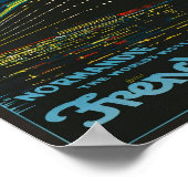 ヴィンテージ1930のラインフランスの蒸気船クルーズ海 ポスター (角)