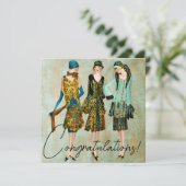 ヴィンテージ1930の女性おめでとう！ シーズンカード (スタンド正面)