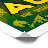 ヴィンテージ1930パーシーTrompfオーストラリア旅行 ポスター (角)