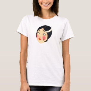 ヴィンテージ1930年代のフラッパー女性 Tシャツ