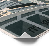 ヴィンテージ1930年代の東京日本旅行ポスター ポスター (角)