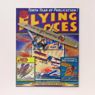 ヴィンテージ1930年代の航空テーマ ジグソーパズル