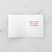 ヴィンテージ1930年代エメラルドクリスマス シーズンカード (内部)