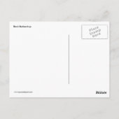 ヴィンテージ1930年代ブラックバーバーショップ ポストカード (裏面)