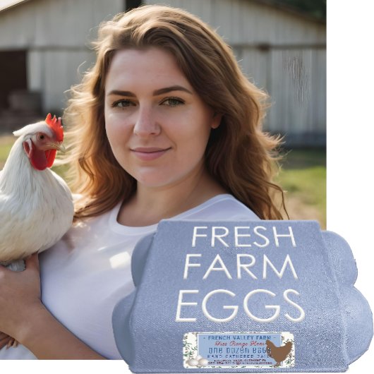 ヴィンテージ1930年代ボタニカルファームデザインヘンエッグカートン ラベル