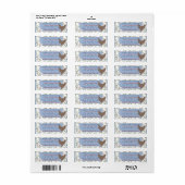 ヴィンテージ1930年代ボタニカルファームデザインヘンエッグカートン ラベル (フルシート)