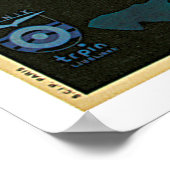 ヴィンテージ1930年代ユーゴスラビア旅行広告 ポスター (角)