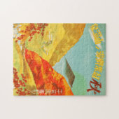 ヴィンテージ1930年代日本の旅行ポスター ジグソーパズル (横)