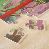 ヴィンテージ1930日本の旅行ポスター ジグソーパズル (側面)