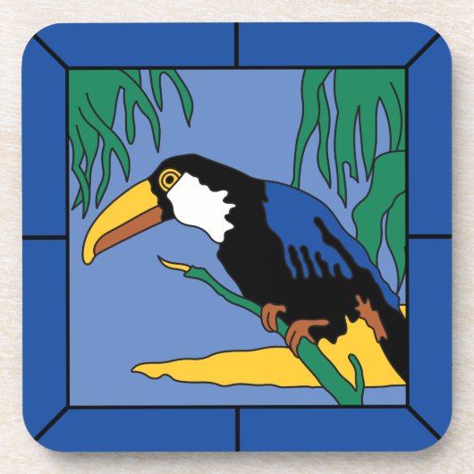 ヴィンテージ1930sカタリナアイランドタイルセット コースター (正面)