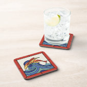 ヴィンテージ1930sカタリナアイランドタイルセット コースター (右側)