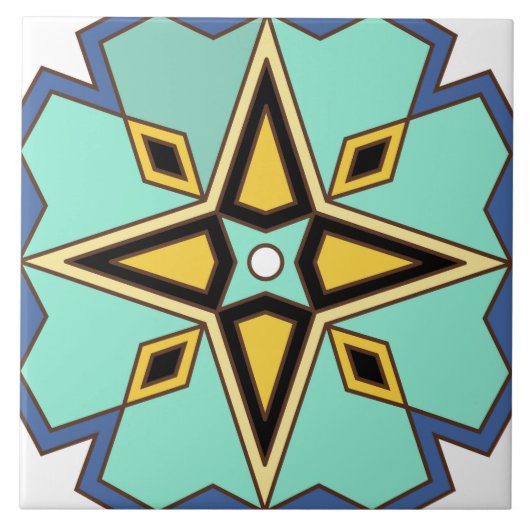 ヴィンテージ1930sカタリーナ島タイル タイル (正面)